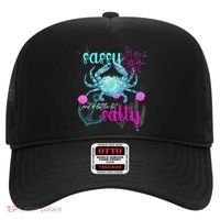 Blue Crab Sassy And Salty Attitude Sweet Southern Prep Gear Gift Hat thumb 0