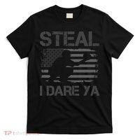 Baseball Catcher Softball Catcher American Flag T-Shirt thumb 0