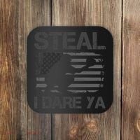 Baseball Catcher Softball Catcher American Flag Coaster thumb 0