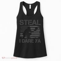 Baseball Catcher Softball Catcher American Flag Women's Tank Top thumb 0