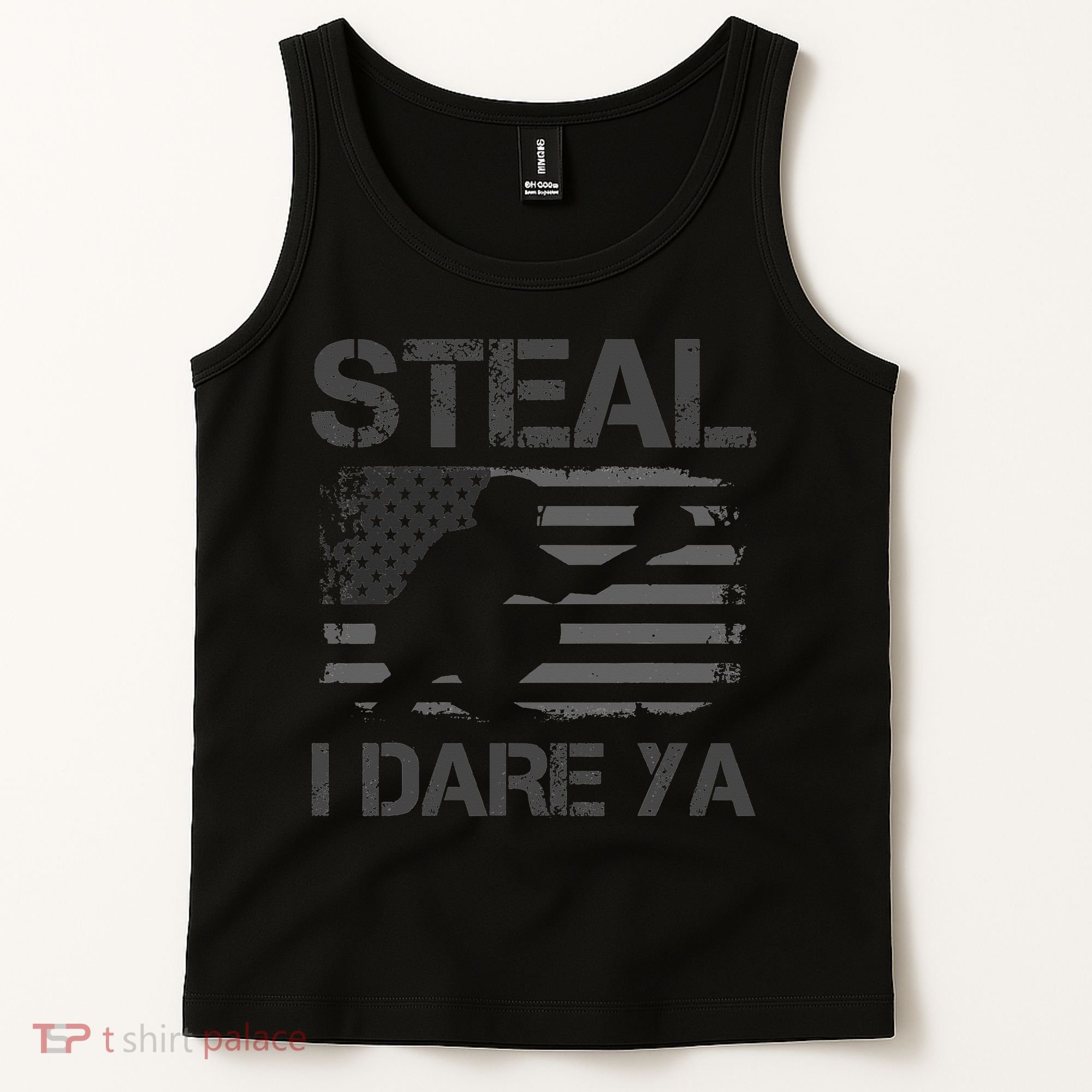 Baseball Catcher Softball Catcher American Flag Tank Top