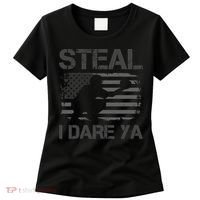 Baseball Catcher Softball Catcher American Flag Women's T-Shirt thumb 0