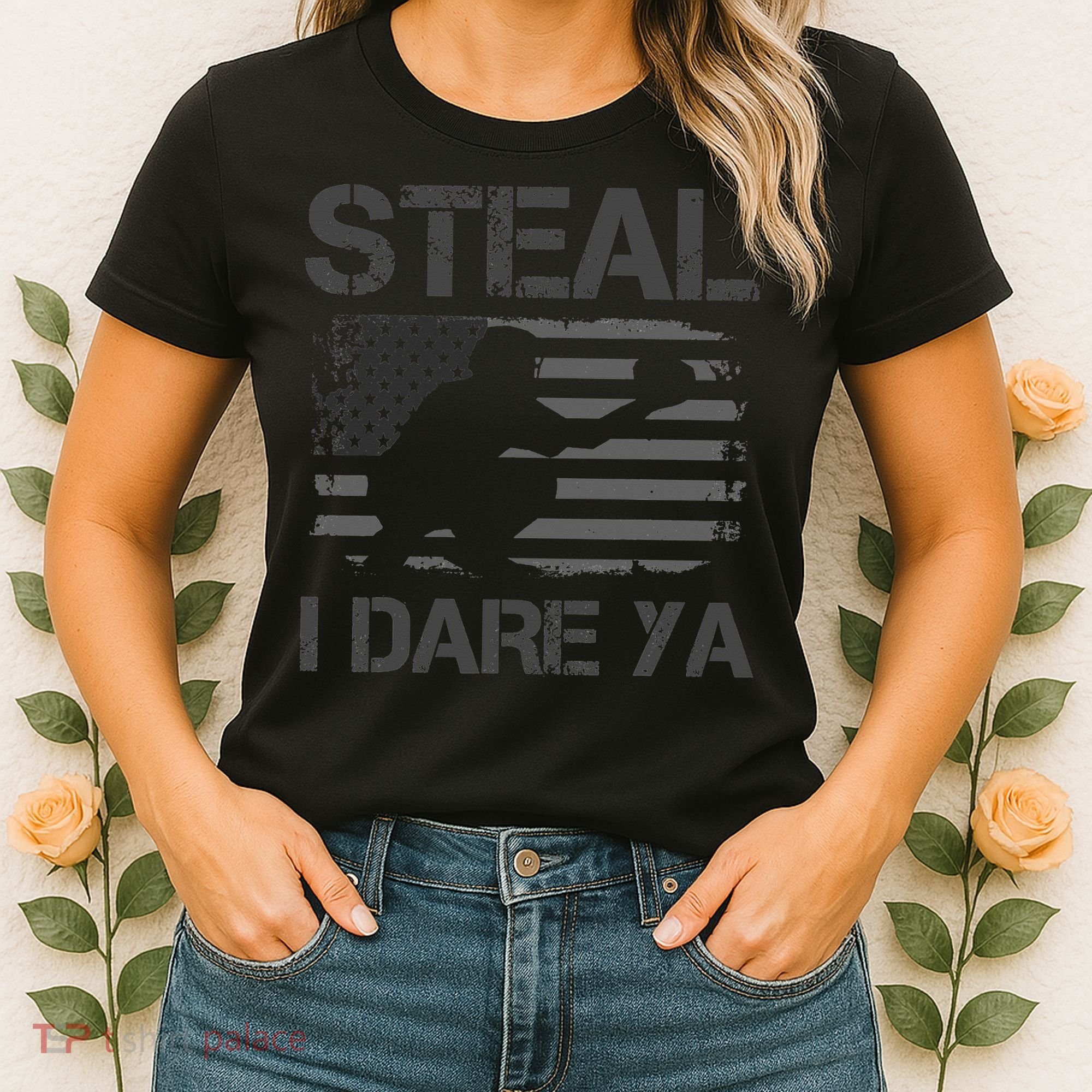 Baseball Catcher Softball Catcher American Flag Women's T-Shirt