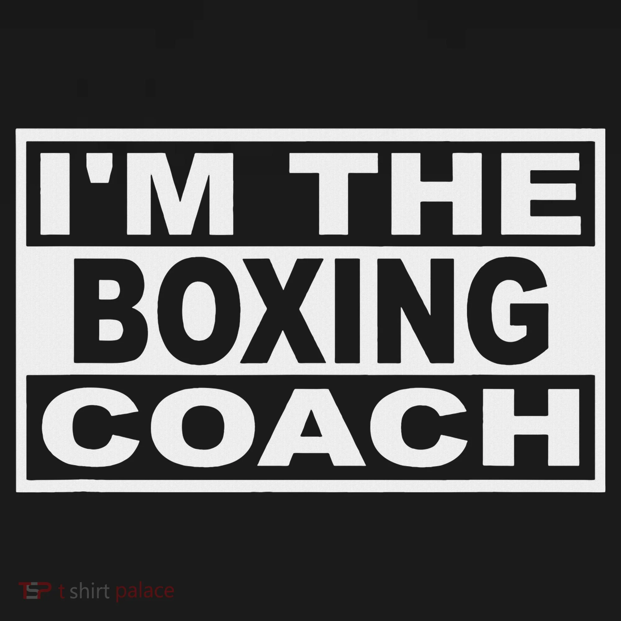 Boxing Coach Square Doggie Tank