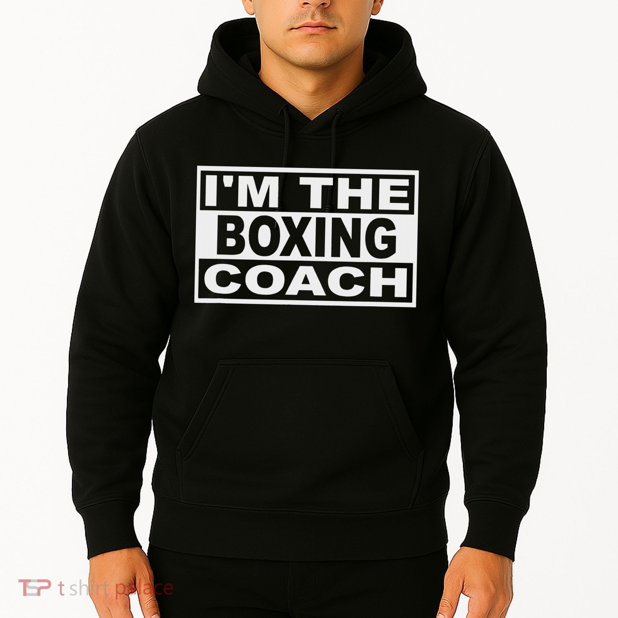 Boxing Coach Square Hoodie