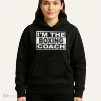 Boxing Coach Square Hoodie thumb 5