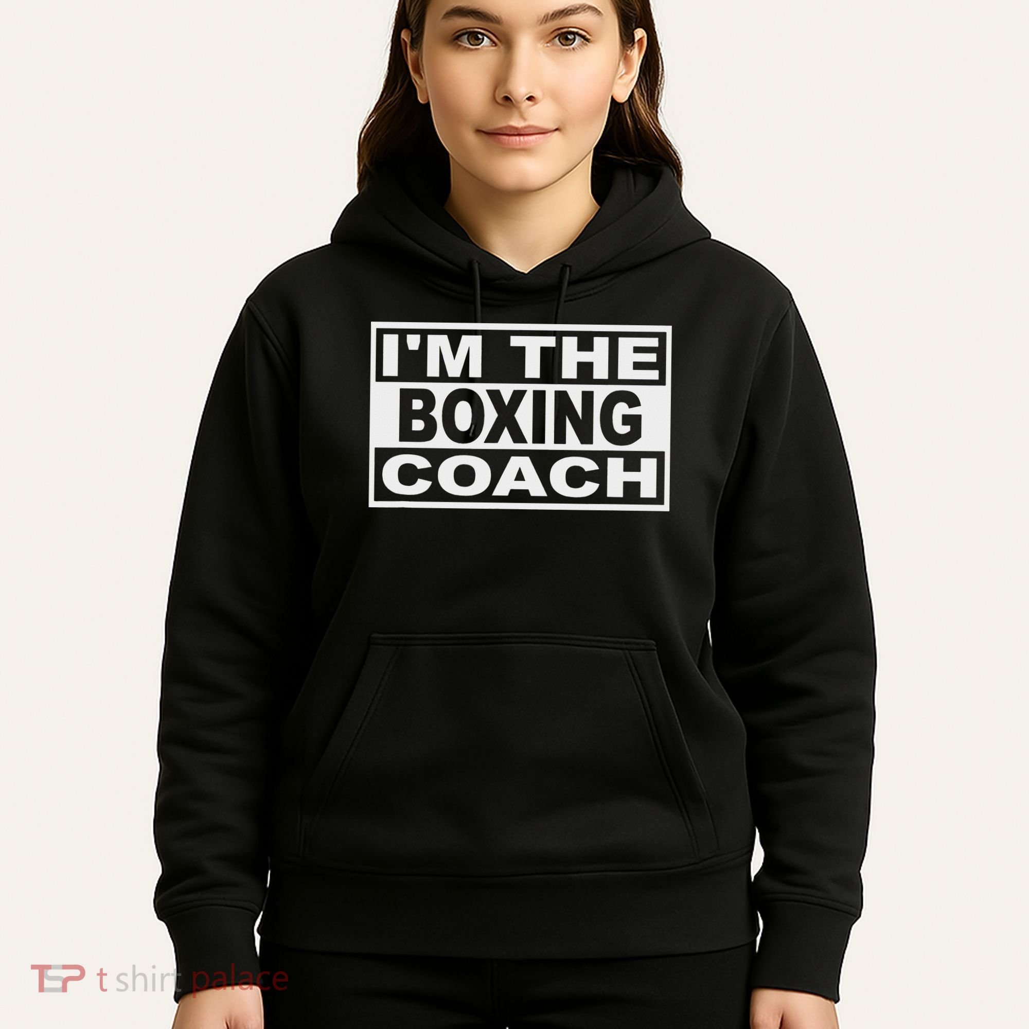 Boxing Coach Square Hoodie