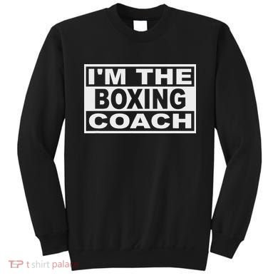 Boxing Coach Square Sweatshirt