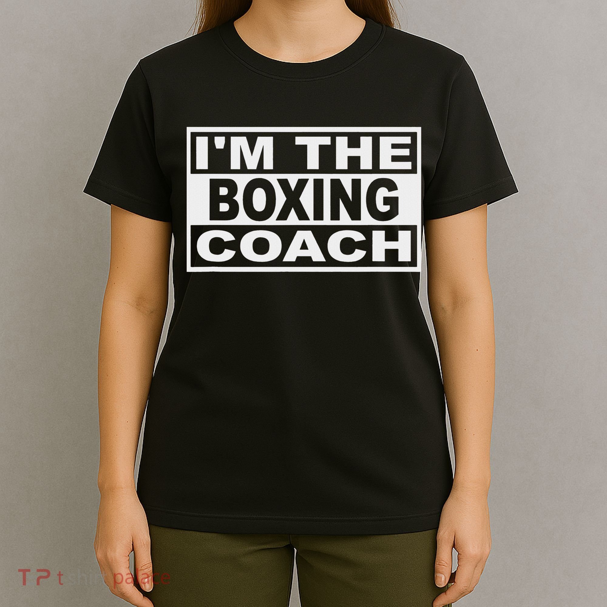 Boxing Coach Square T-Shirt