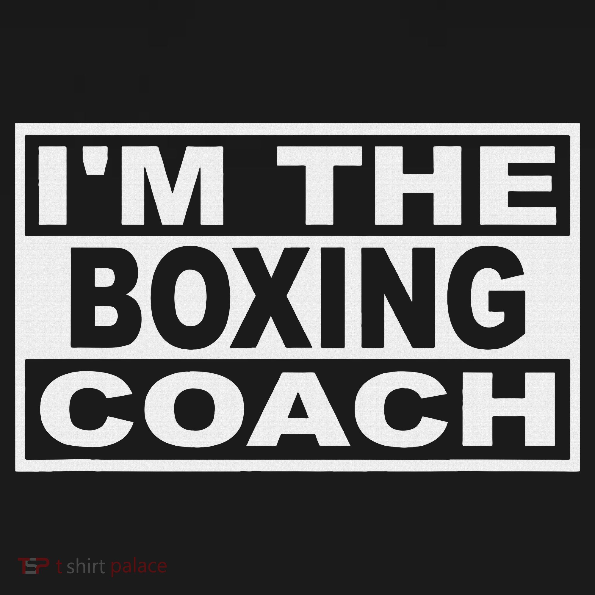 Boxing Coach Square T-Shirt