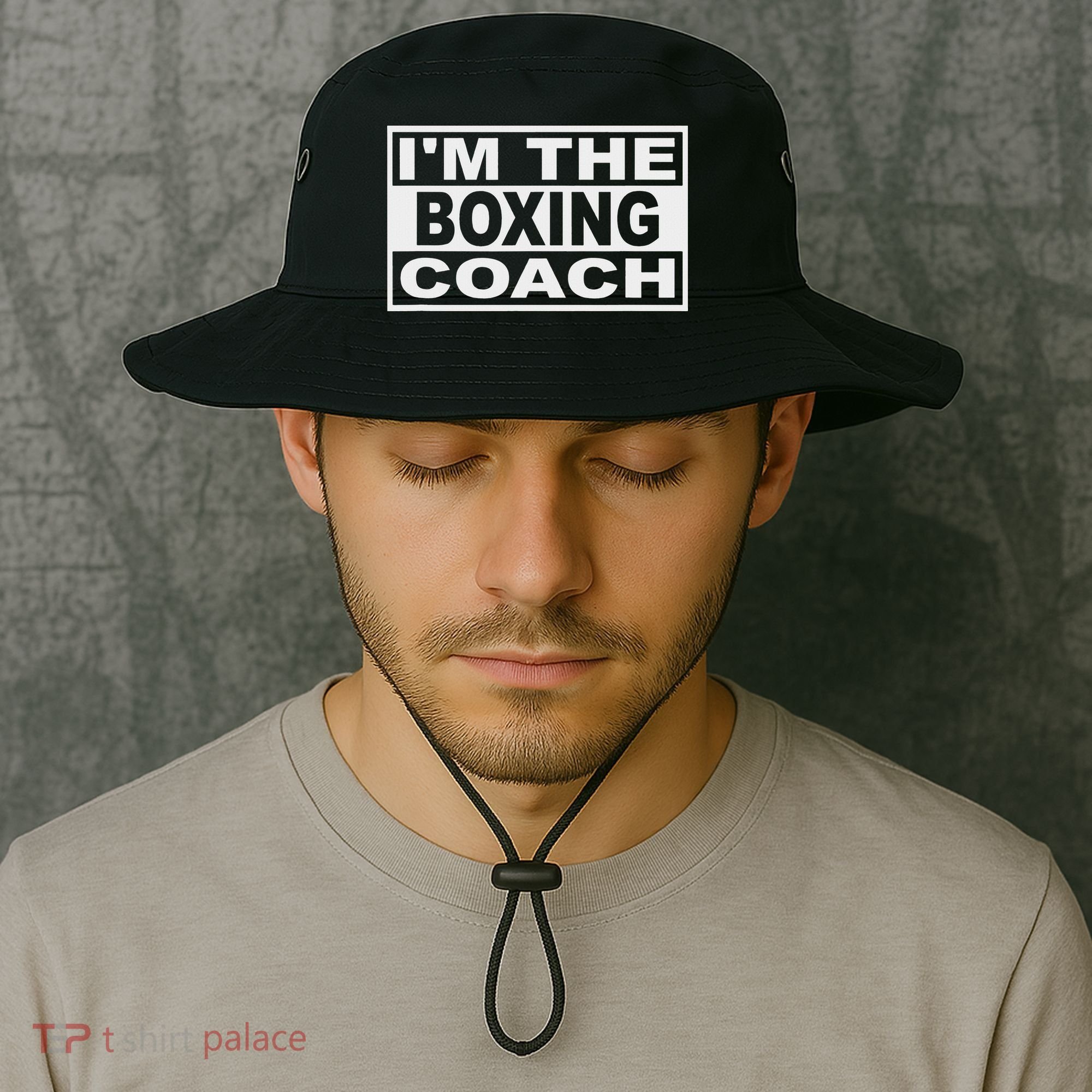Boxing Coach Square Bucket Hat