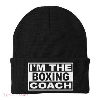 Boxing Coach Square Beanie