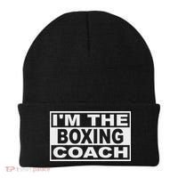 Boxing Coach Square Beanie thumb 0