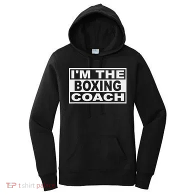 Boxing Coach Square Women's Hoodie