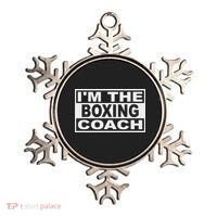 Boxing Coach Square Ornament thumb 0