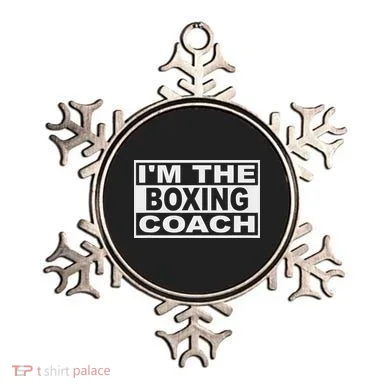Boxing Coach Square Ornament
