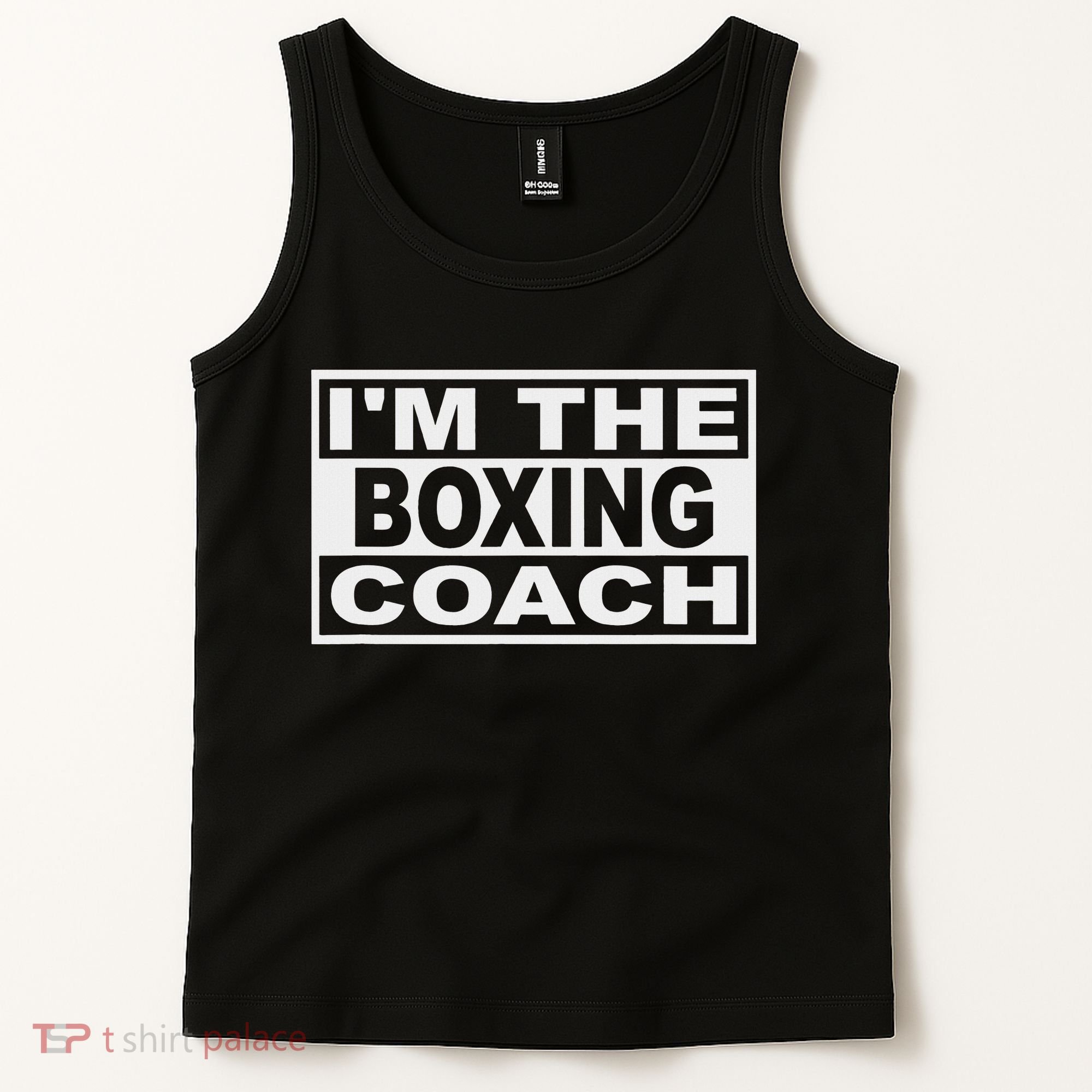 Boxing Coach Square Tank Top