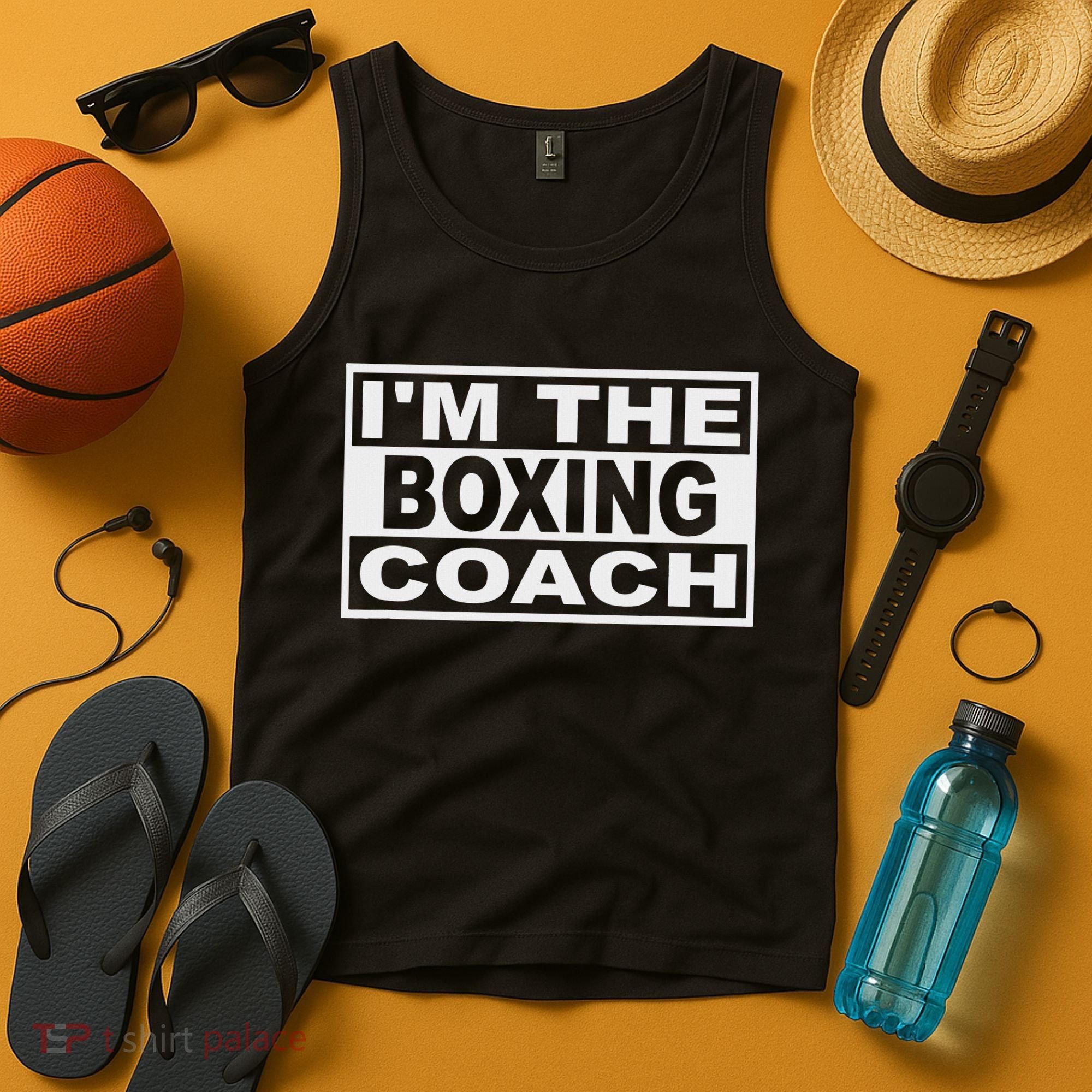 Boxing Coach Square Tank Top