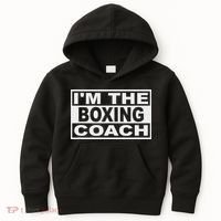 Boxing Coach Square Kids Hoodie thumb 0