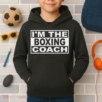 Boxing Coach Square Kids Hoodie thumb 2