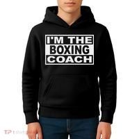 Boxing Coach Square Kids Hoodie thumb 4