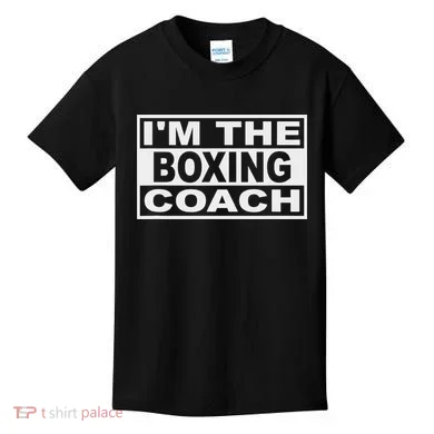 Boxing Coach Square Kids T-Shirt