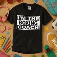 Boxing Coach Square Kids T-Shirt thumb 3