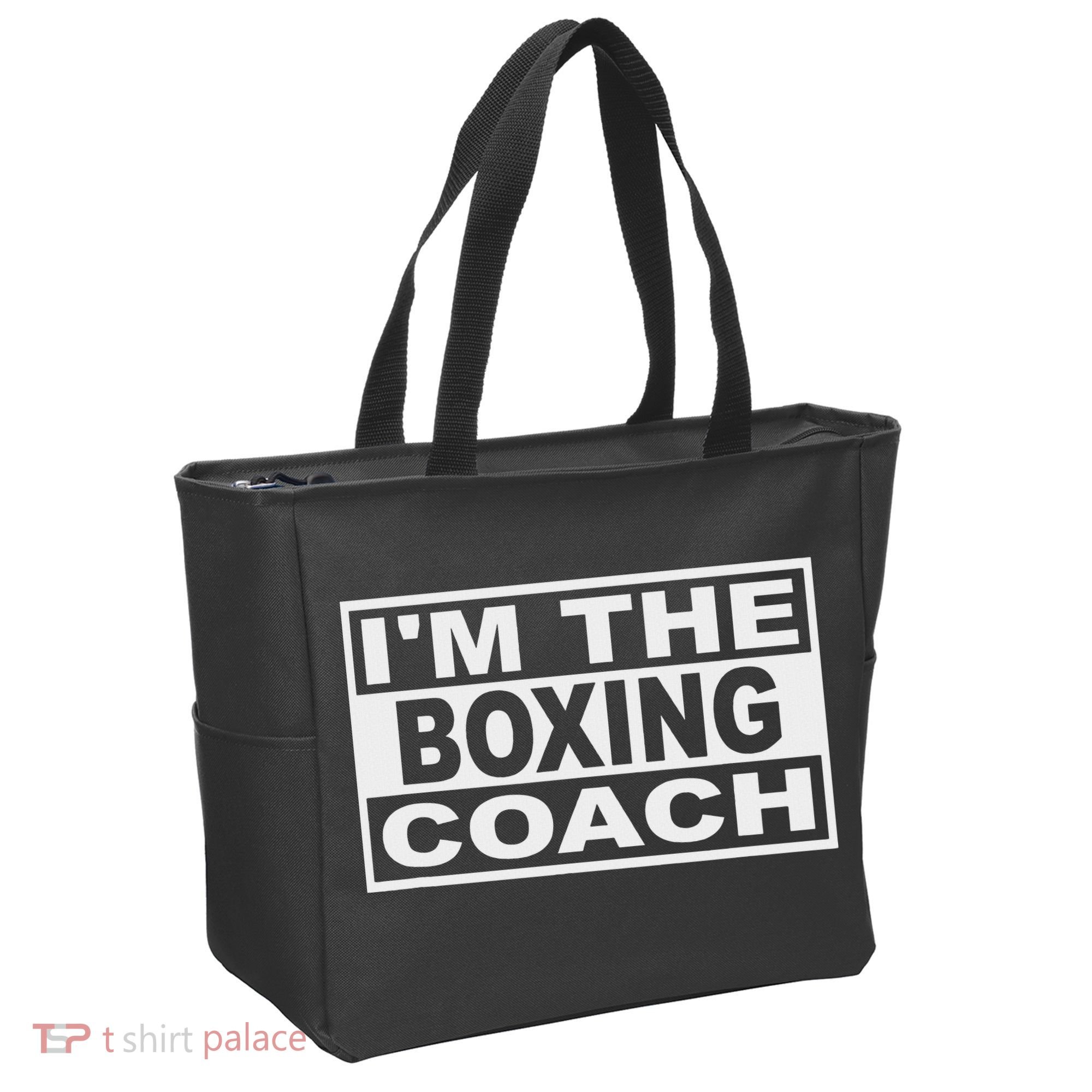Boxing Coach Square Tote Bag
