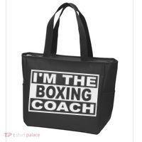 Boxing Coach Square Tote Bag thumb 3
