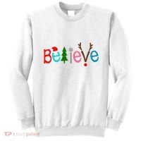 Believe Christmas Spirit Festive Sweatshirt thumb 0