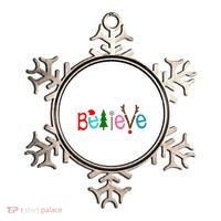Believe Christmas Spirit Festive Ornament thumb 0