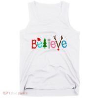 Believe Christmas Spirit Festive Tank Top thumb 0