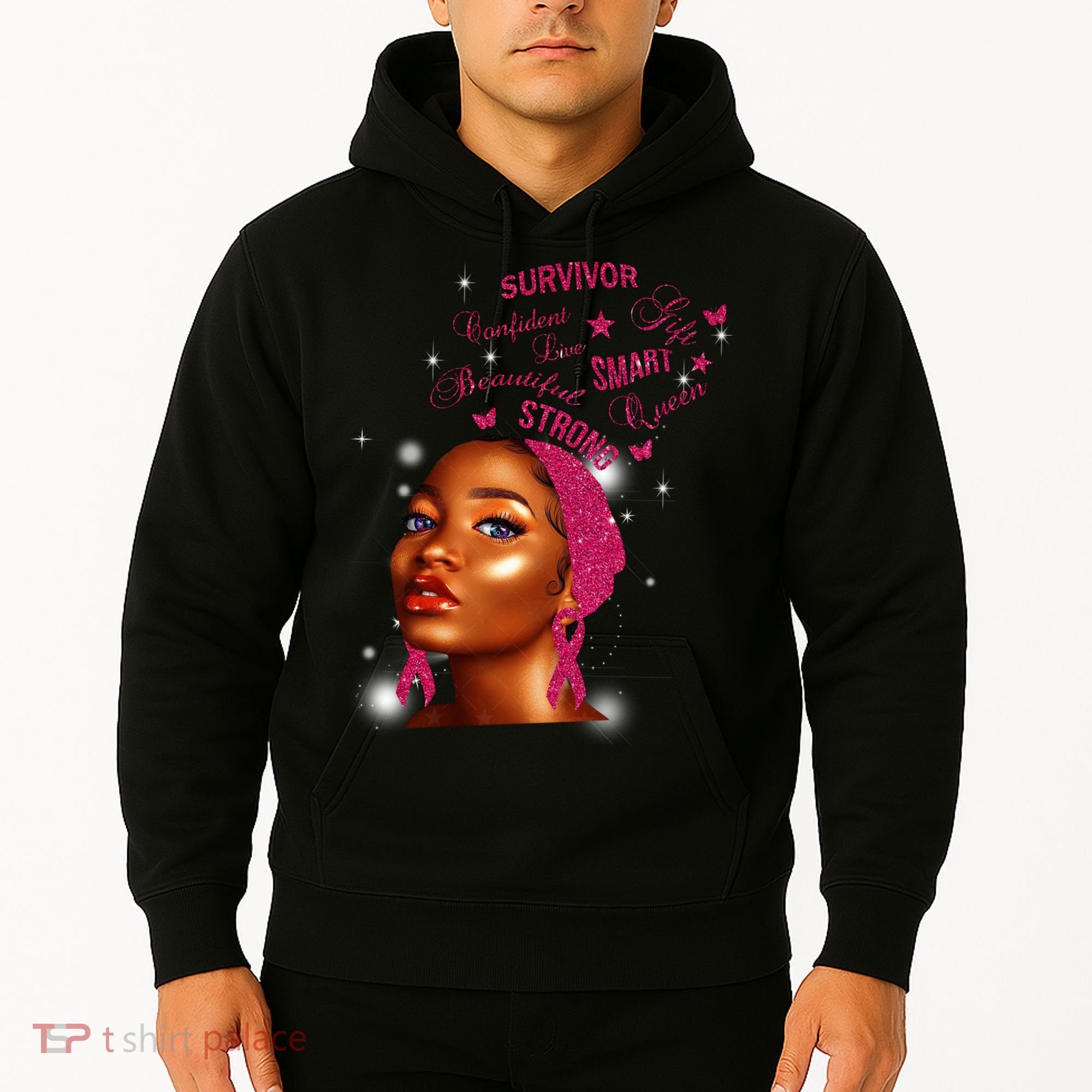Breast Cancer Survivor Queen Hoodie