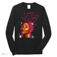 Breast Cancer Survivor Queen Long Sleeve Shirt thumb 0