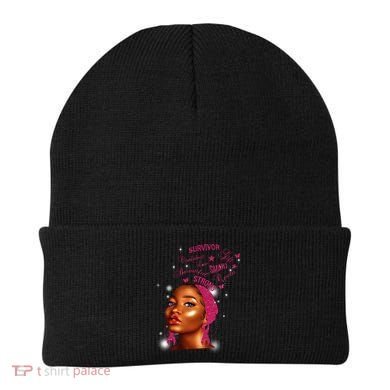 Breast Cancer Survivor Queen Beanie