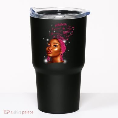 Breast Cancer Survivor Queen Tumbler