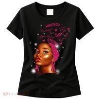 Breast Cancer Survivor Queen Women's T-Shirt thumb 0