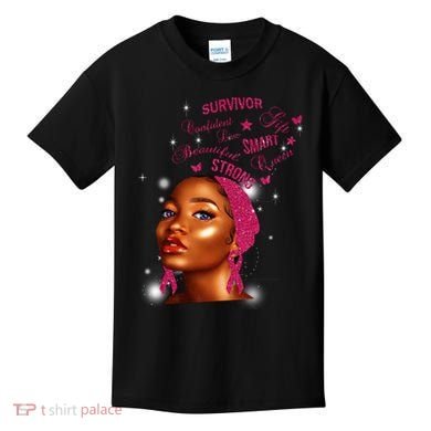 Breast Cancer Survivor Queen Kids T-Shirt