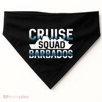 Barbados Cruise Squad Meaningful Gift USA-Made Doggie Bandana thumb 0
