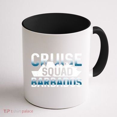 Barbados Cruise Squad Meaningful Gift Coffee Mug back
