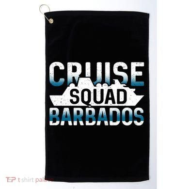 Barbados Cruise Squad Meaningful Gift Golf Towel
