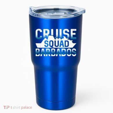 Barbados Cruise Squad Meaningful Gift Tumbler