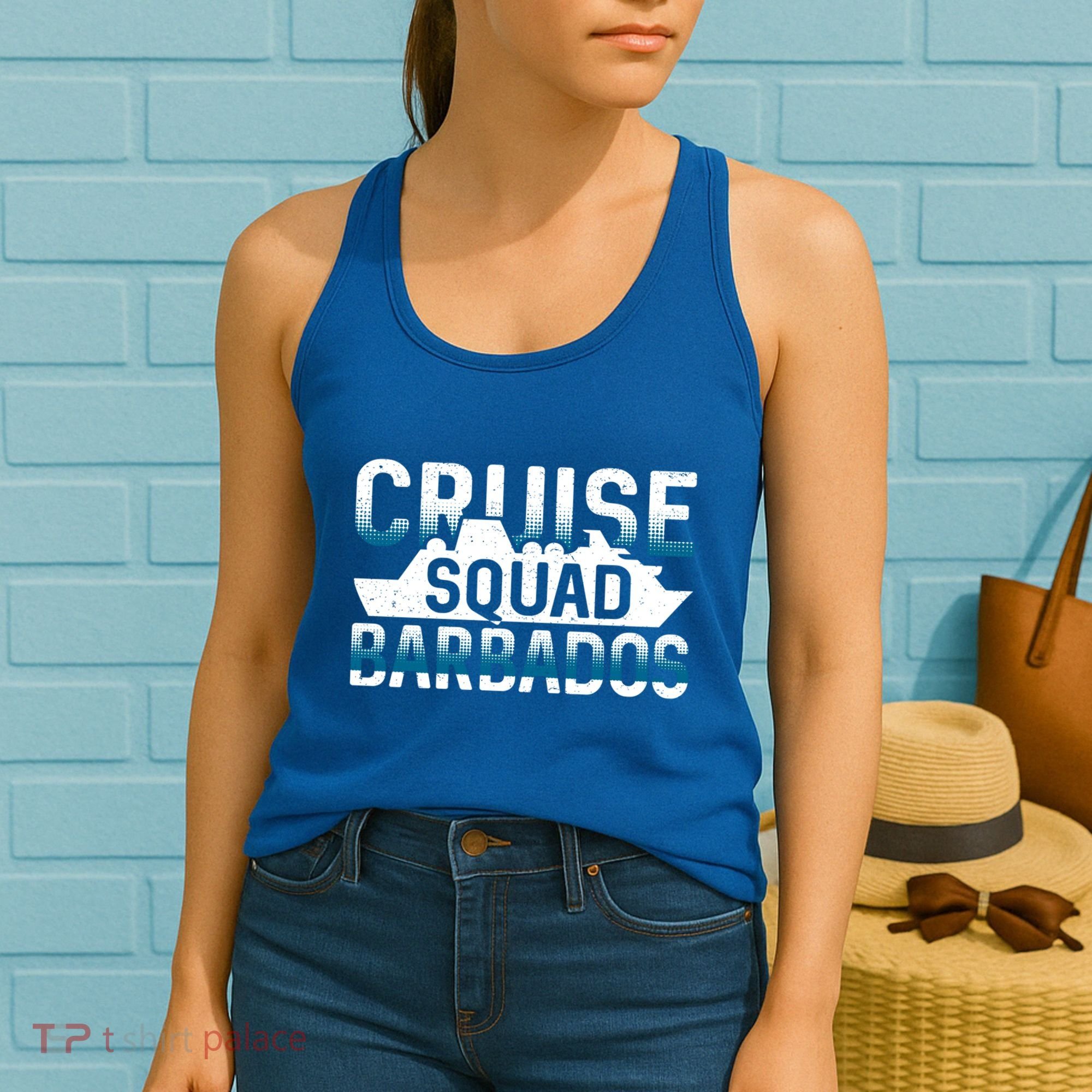 Barbados Cruise Squad Meaningful Gift Women's Tank Top