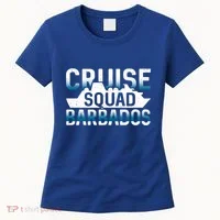 Barbados Cruise Squad Meaningful Gift Women's T-Shirt thumb 0