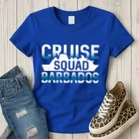 Barbados Cruise Squad Meaningful Gift Women's T-Shirt thumb 3