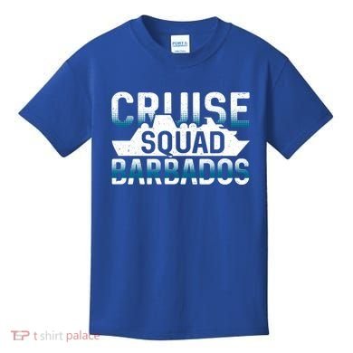 Barbados Cruise Squad Meaningful Gift Kids T-Shirt