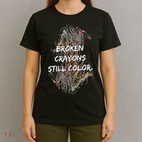 Broken Crayons Still Color T-Shirt thumb 4
