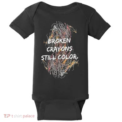 Broken Crayons Still Color Baby Bodysuit