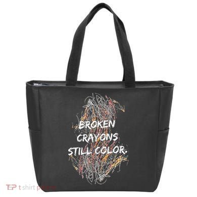 Broken Crayons Still Color Tote Bag