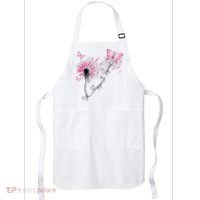 Breast Cancer Support Squad Pink Ribbon Warrior Apron thumb 0